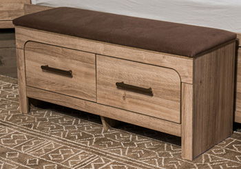 Kinlanni - Tan / Brown - Bedroom Upholstered Storage Bench - Urban Living Furniture (Los Angeles, CA)