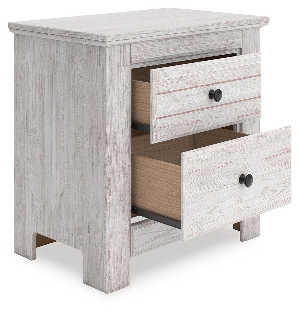 Makidern - Two Drawer Night Stand - Urban Living Furniture (Los Angeles, CA)