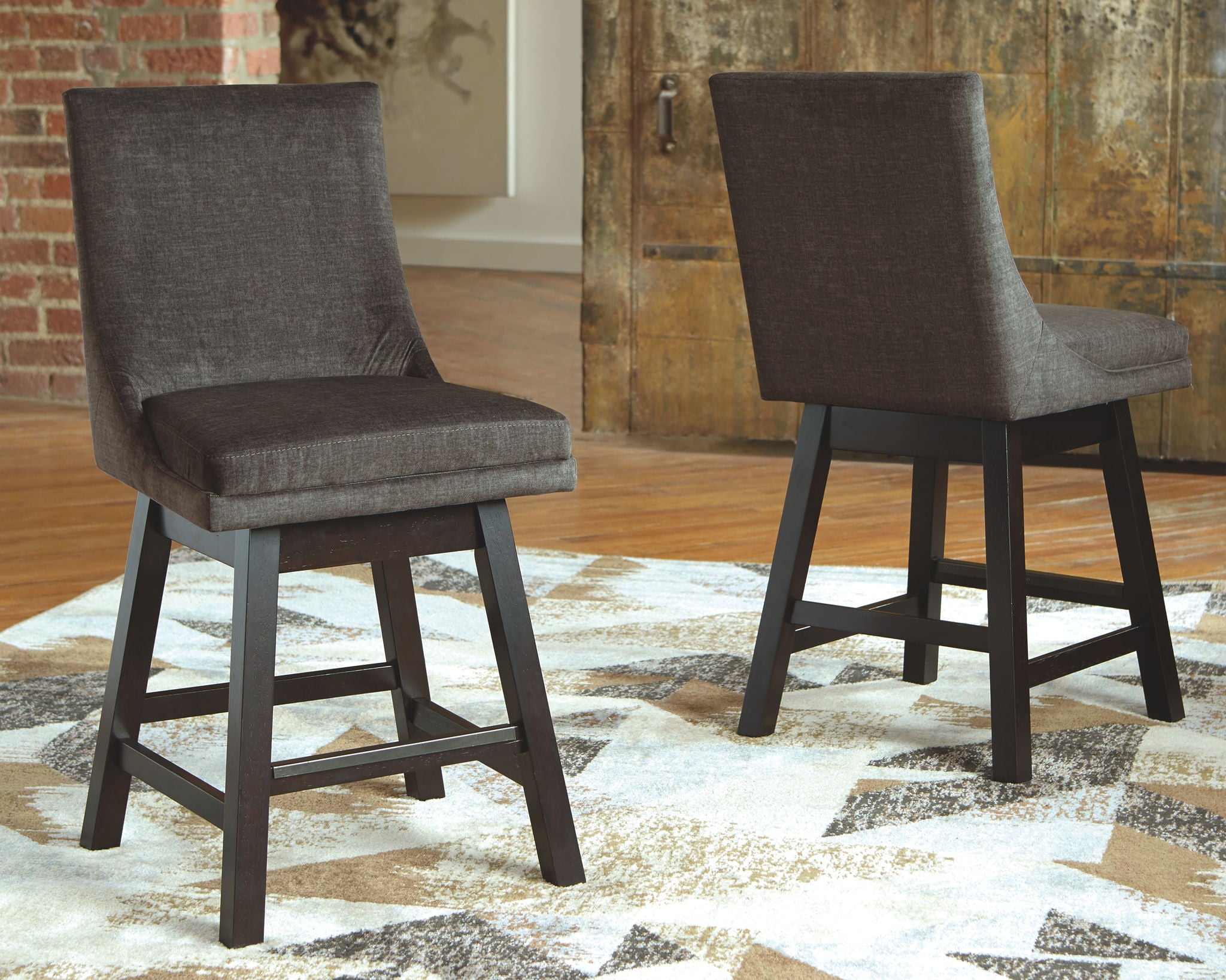 Tallenger - Swivel Barstool (Set of 2) - Urban Living Furniture (Los Angeles, CA)