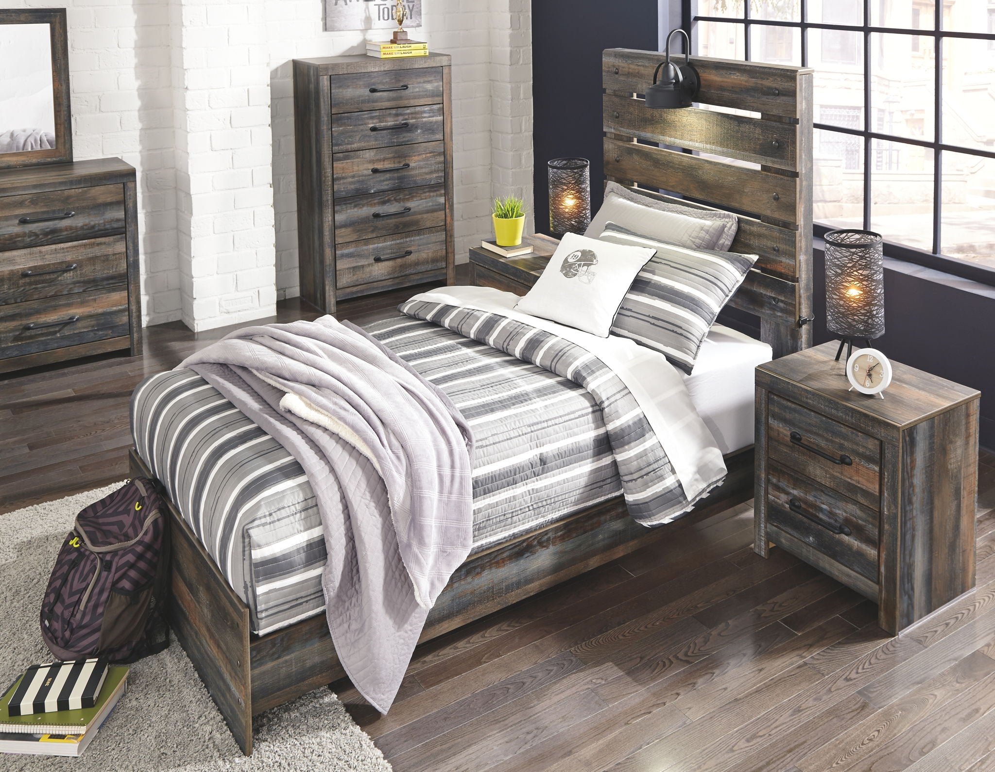 Drystan - Youth Panel Bedroom Set - Urban Living Furniture (Los Angeles, CA)