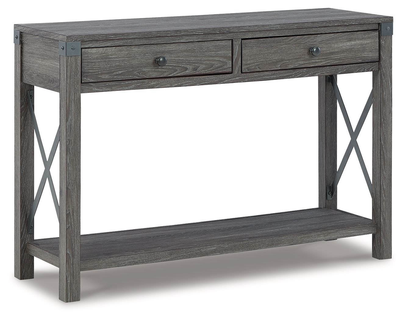 Freedan - Console Sofa Table - Grayish Brown - Urban Living Furniture (Los Angeles, CA)