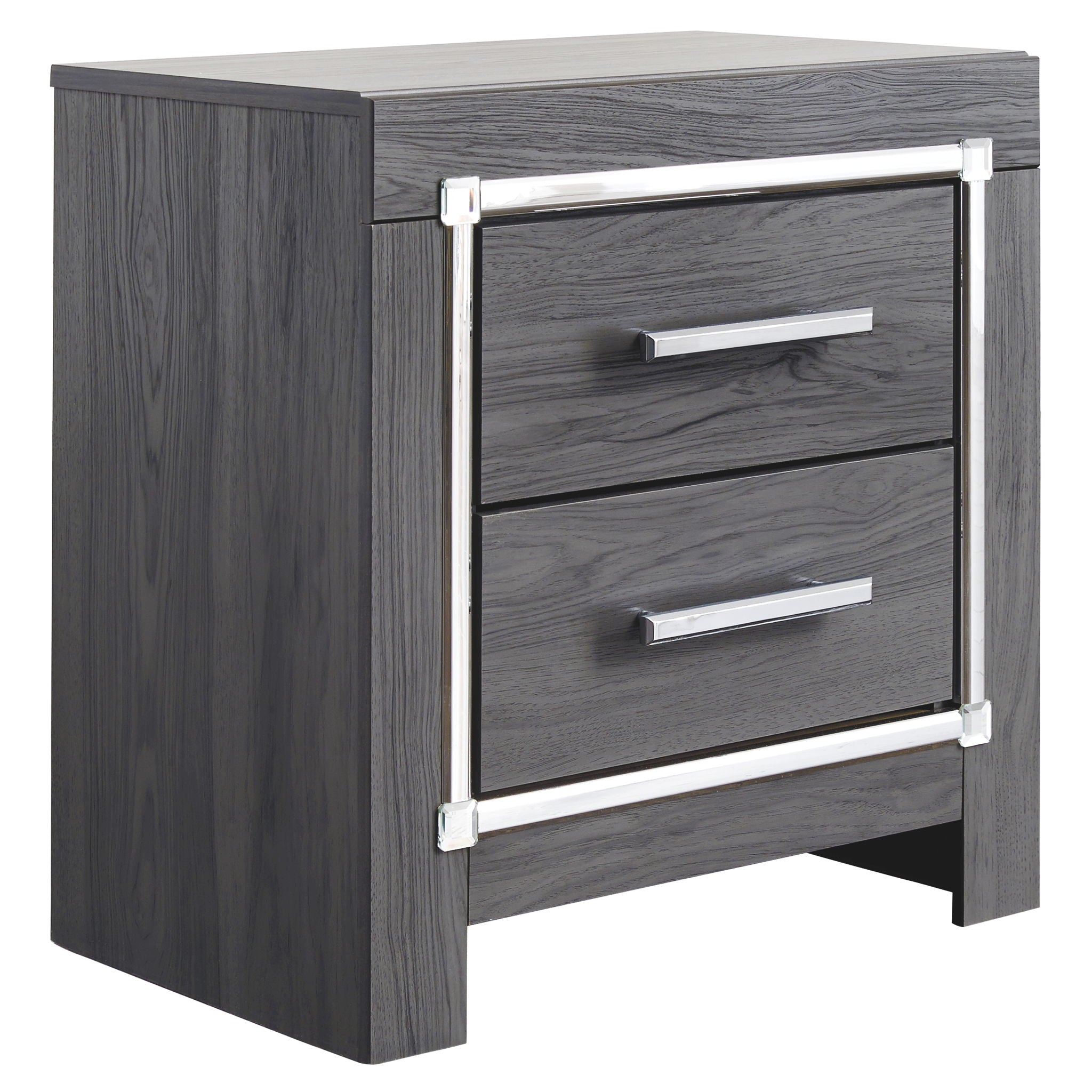 Lodanna - Gray - Two Drawer Night Stand - Urban Living Furniture (Los Angeles, CA)