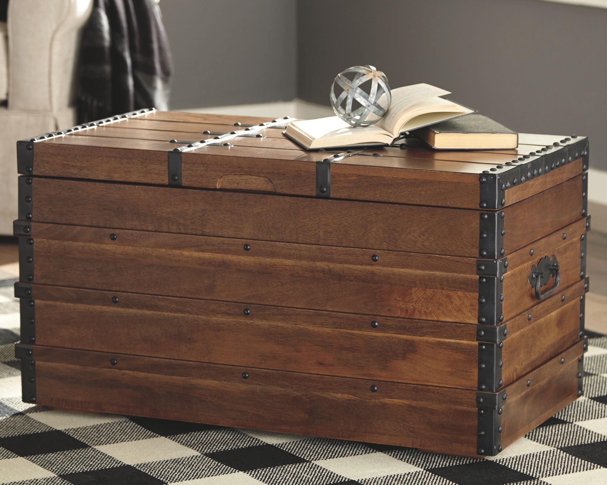 Kettleby - Brown - Storage Trunk - Urban Living Furniture (Los Angeles, CA)