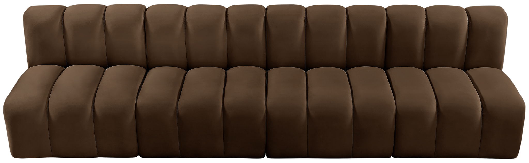 Arc - Velvet 4 Seats Modular Sofa - Urban Living Furniture (Los Angeles, CA)