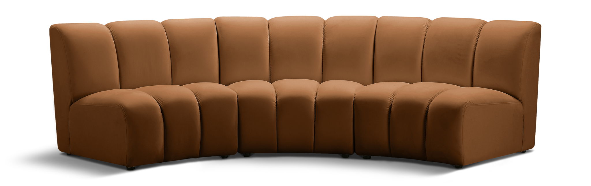 Infinity - 3 Piece Modular Sectional - Saddle - Urban Living Furniture (Los Angeles, CA)