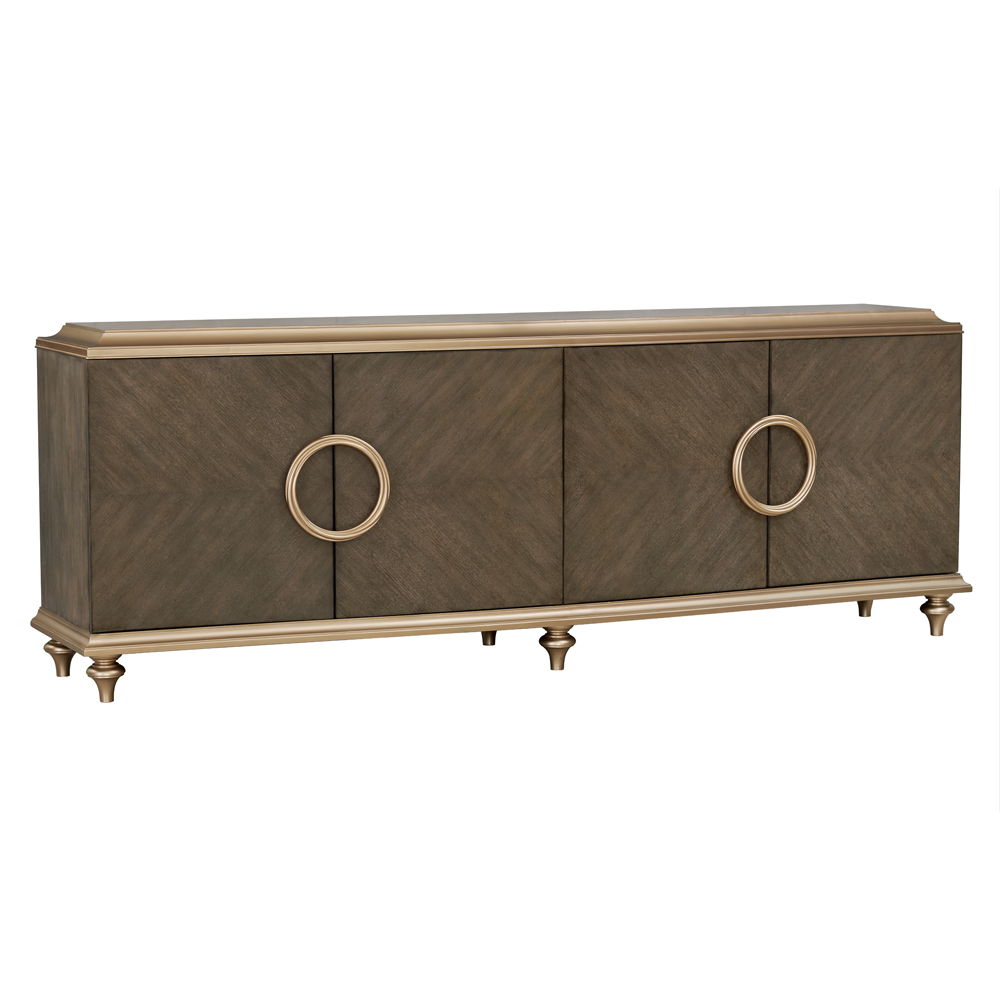 Console Cabinet - Light Brown - Urban Living Furniture (Los Angeles, CA)