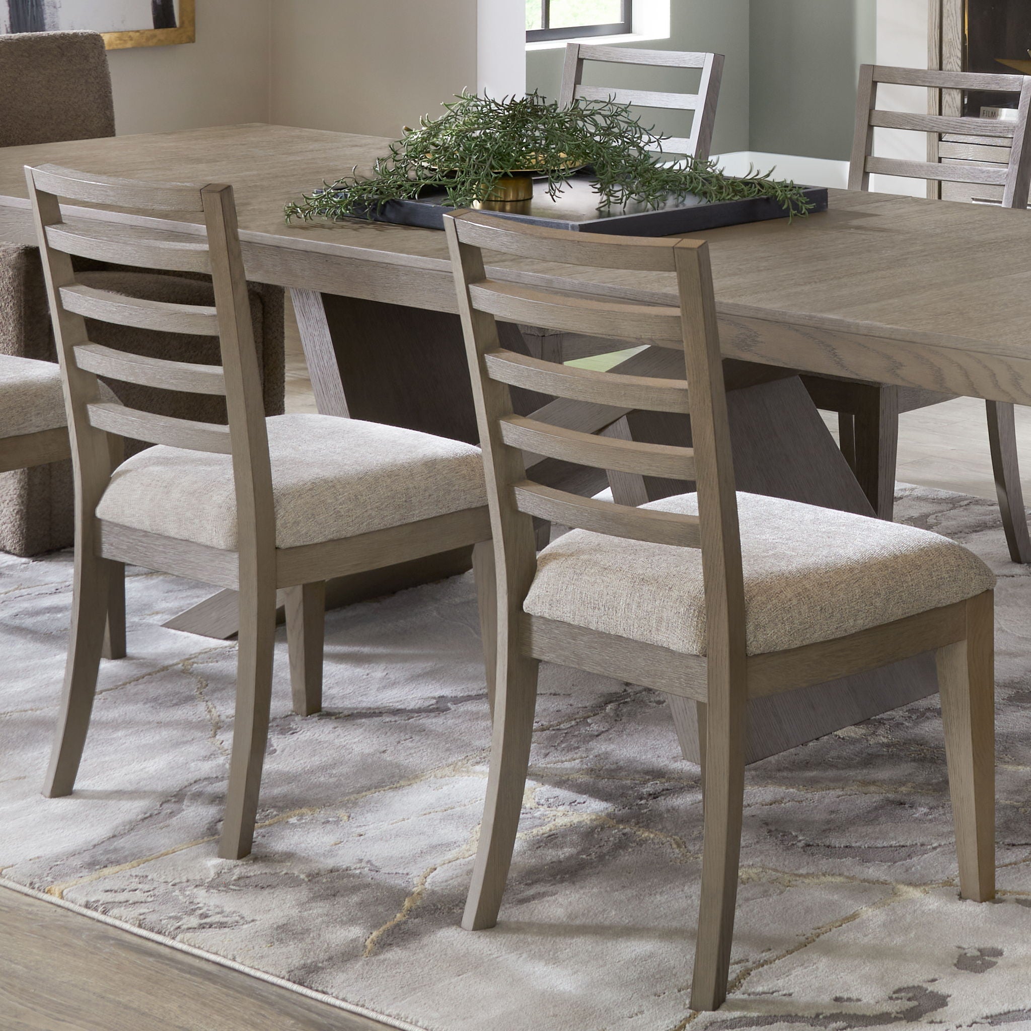 Pure Modern Dining - Ladderback Chair (Set of 2) - Moonstone - Urban Living Furniture (Los Angeles, CA)