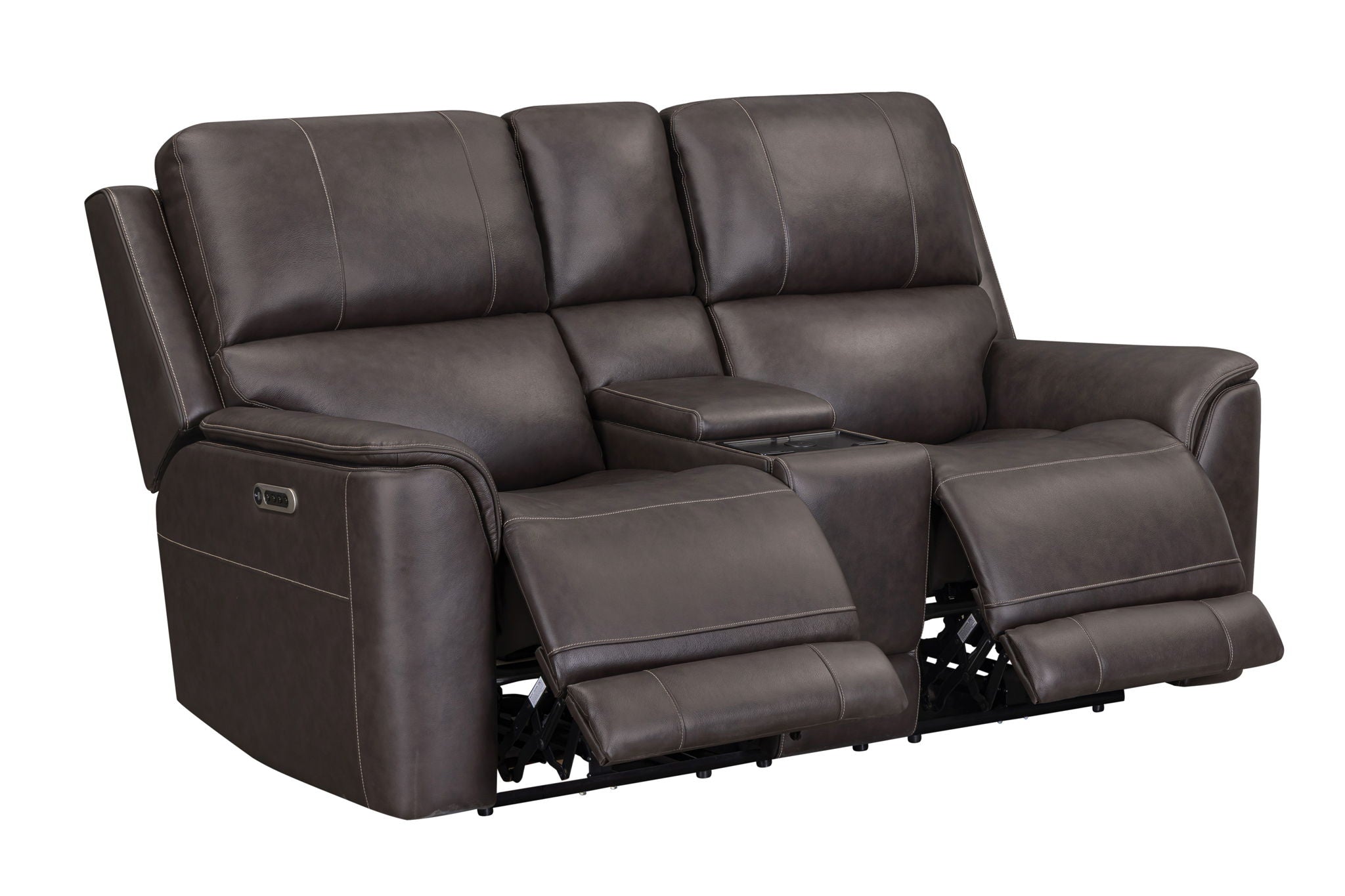 Easton - Zero Gravity Power Reclining Tilt Console Loveseat P3 - Urban Living Furniture (Los Angeles, CA)