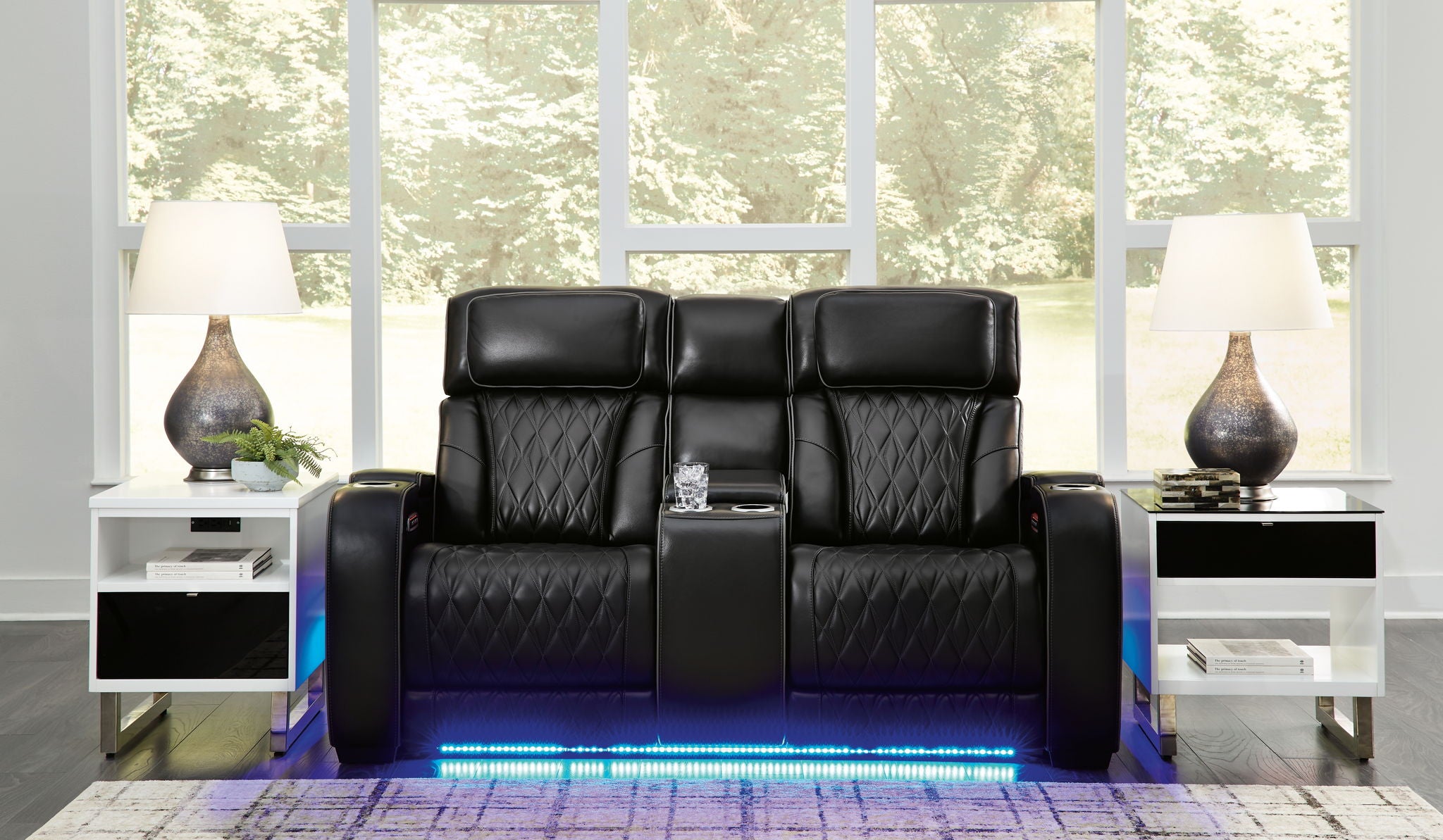 Boyington - Power Reclining Loveseat With Console/Adj Hdrst - Urban Living Furniture (Los Angeles, CA)