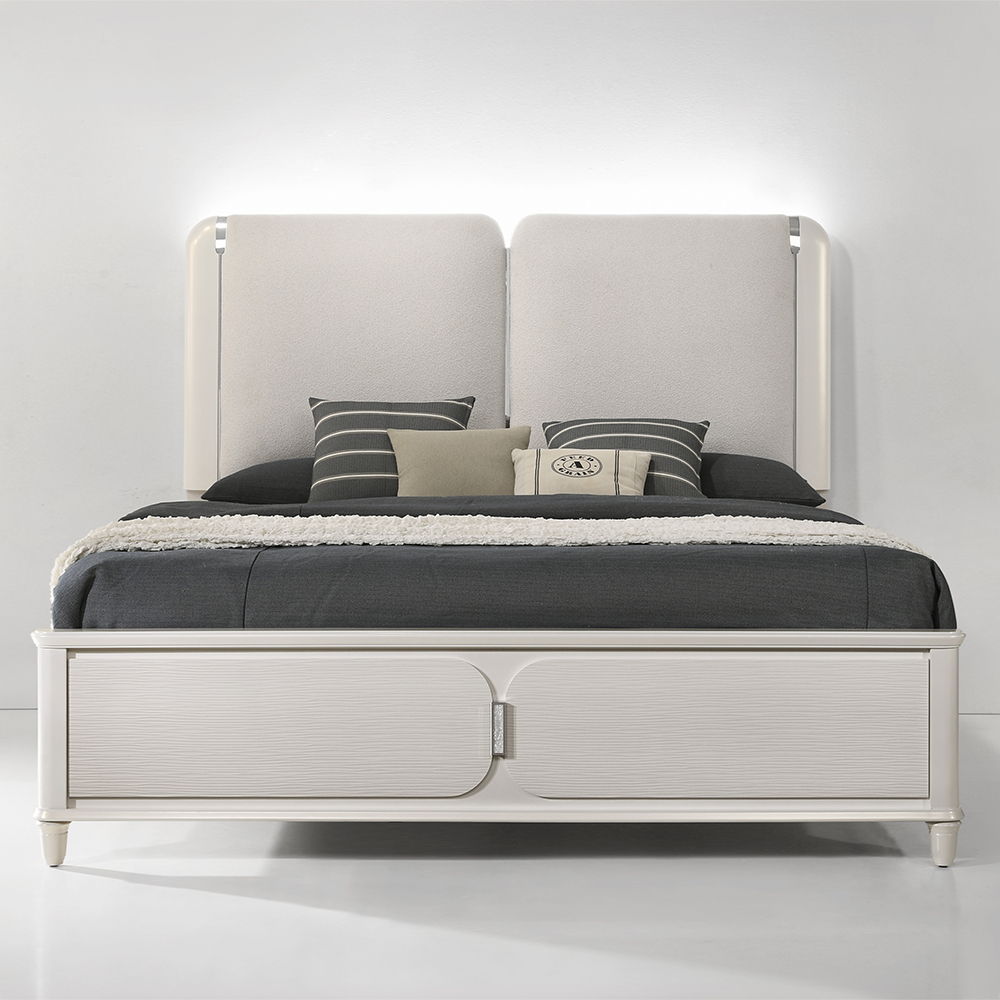 Laveda - Queen Bed With LED - Urban Living Furniture (Los Angeles, CA)