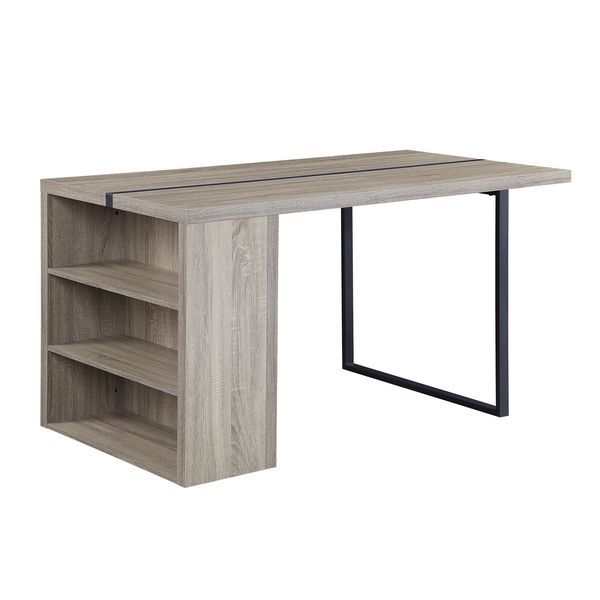 Patwin - Dining Table - Gray Oak & Black - Urban Living Furniture (Los Angeles, CA)