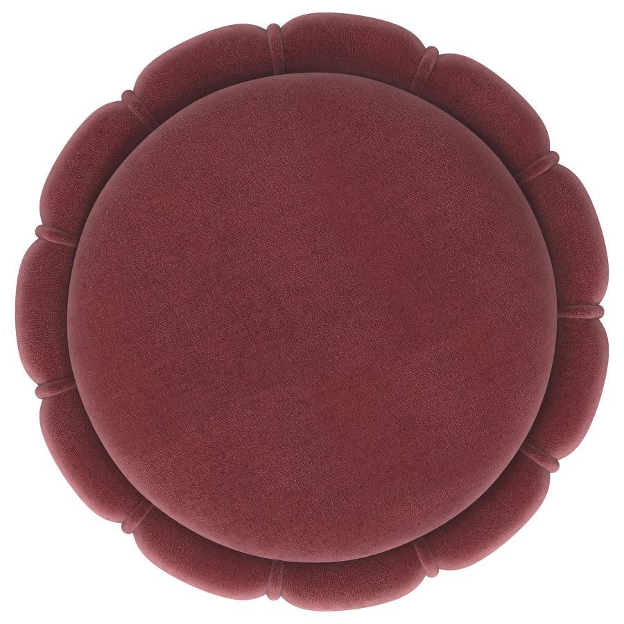 Sora - Round Upholstered Ottoman - Urban Living Furniture (Los Angeles, CA)