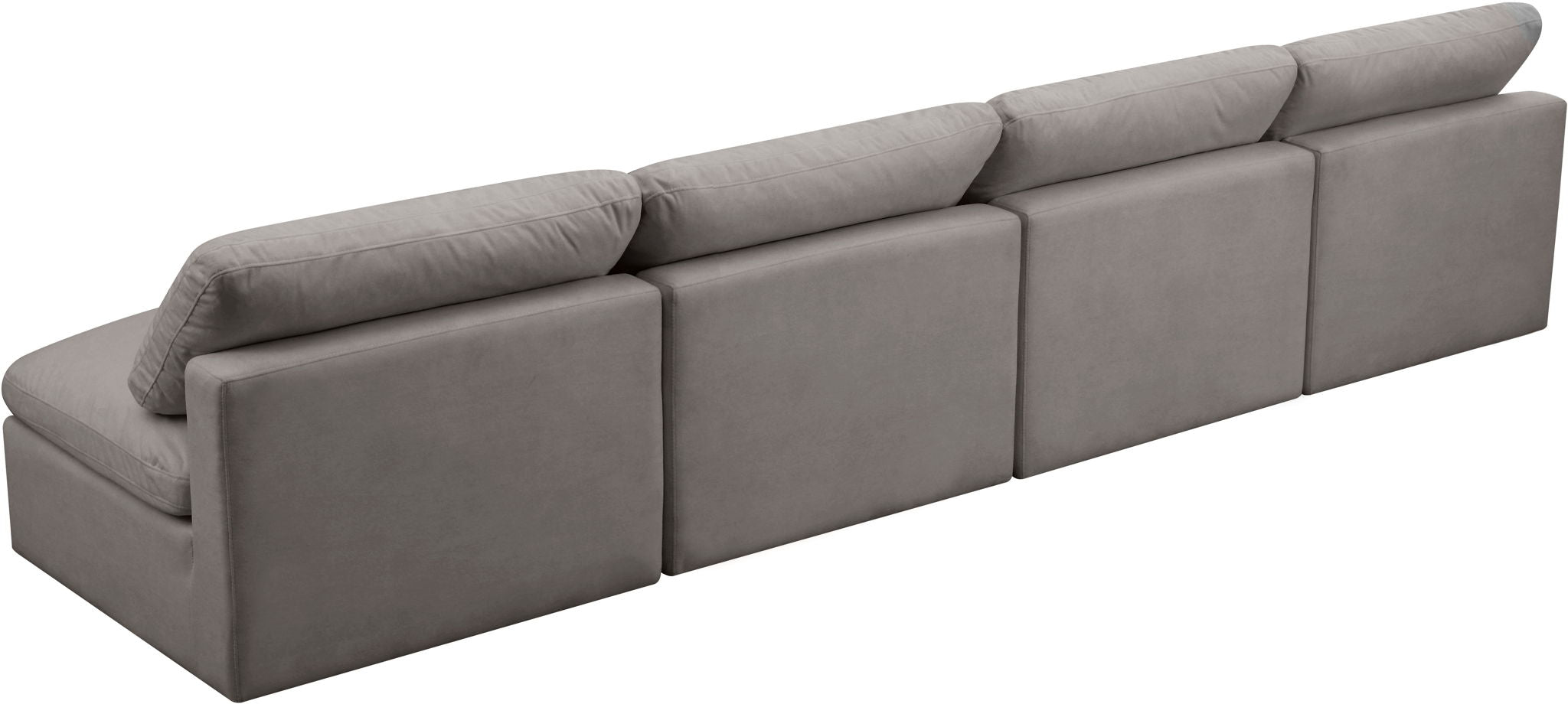 Plush - Modular Armless 4 Seat Sofa - Urban Living Furniture (Los Angeles, CA)
