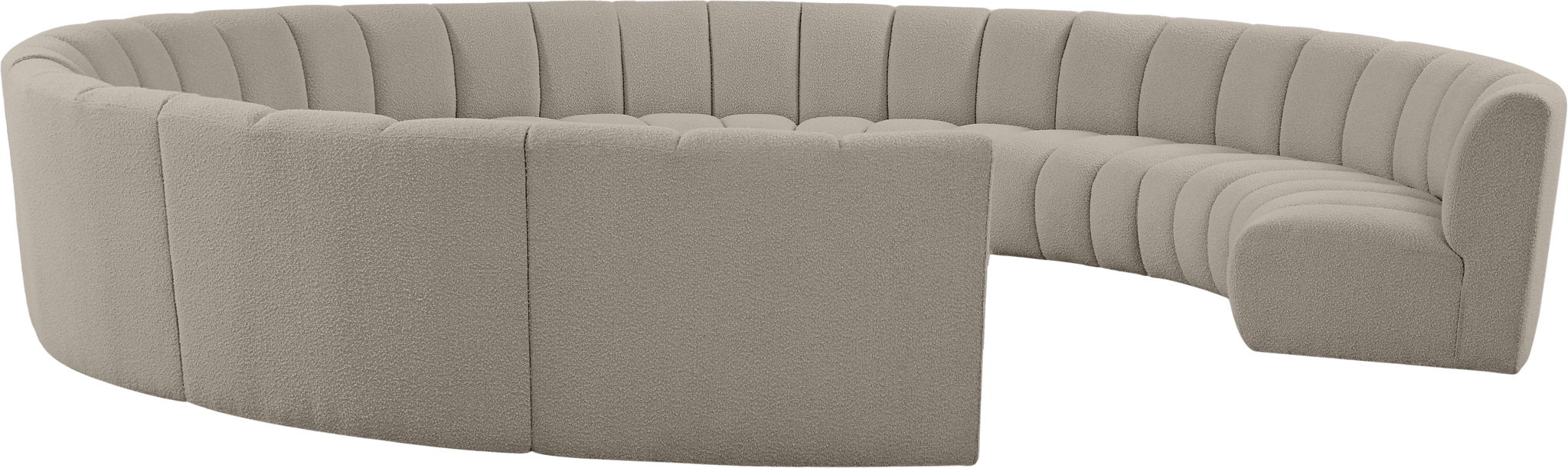 Infinity - 11 Piece Boucle Modular Sectional - Urban Living Furniture (Los Angeles, CA)