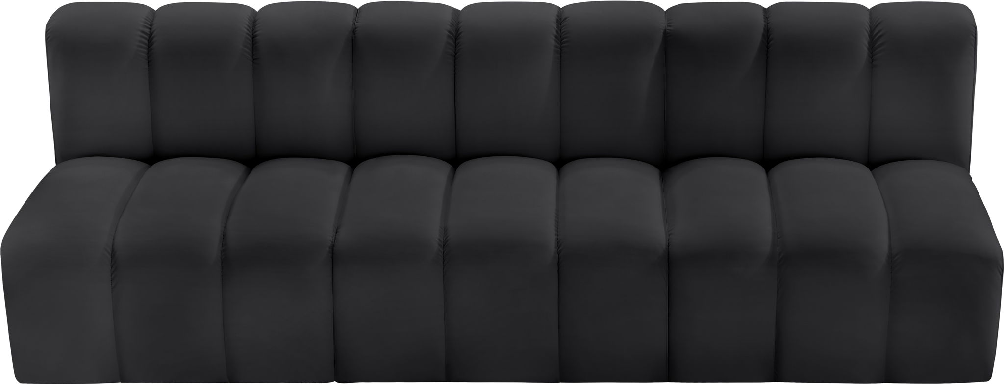 Arc - Faux Leather 3 Seats Modular Sofa - Urban Living Furniture (Los Angeles, CA)