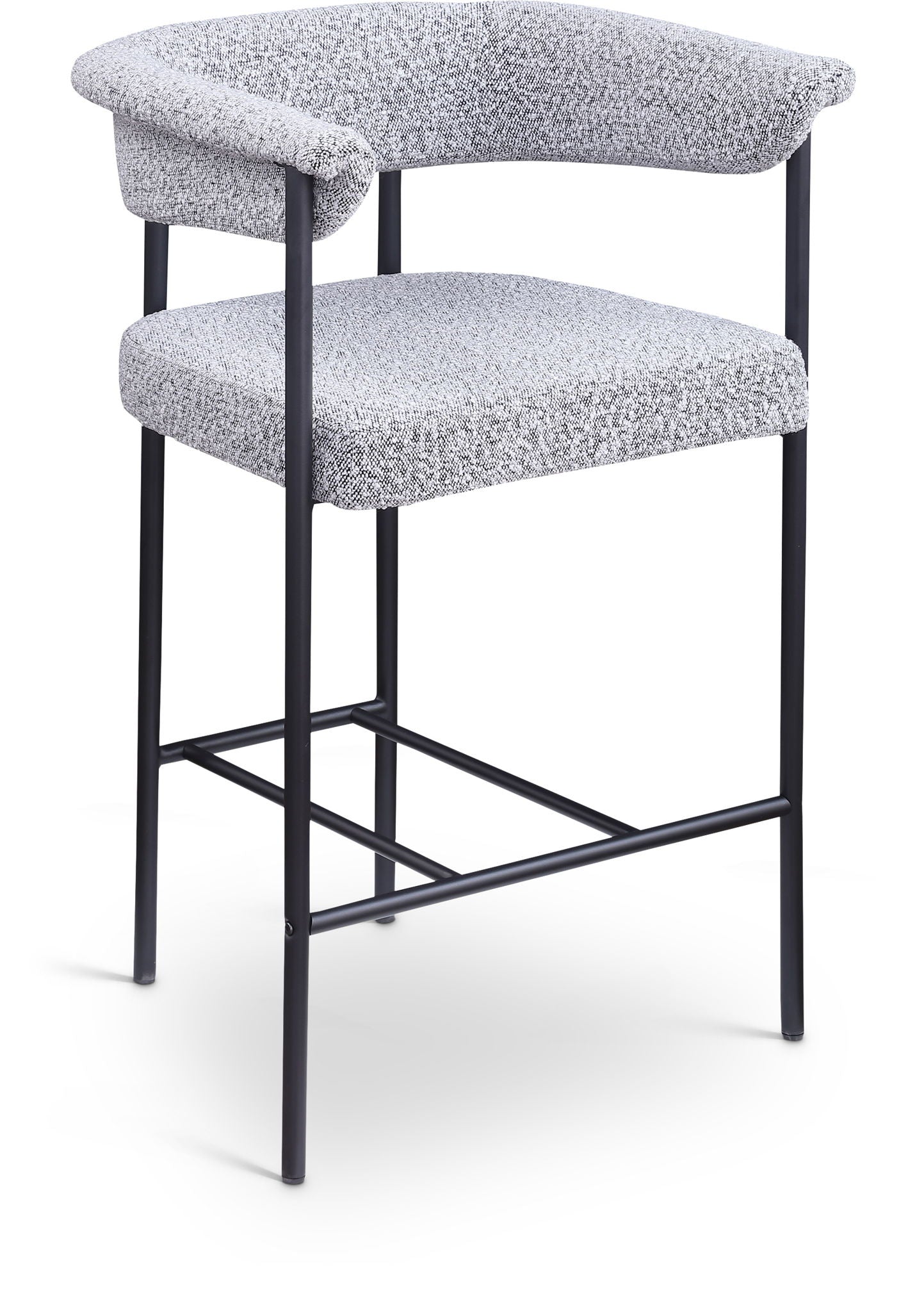 Malin - Boucle Counter Stool (Set of 2) - Urban Living Furniture (Los Angeles, CA)