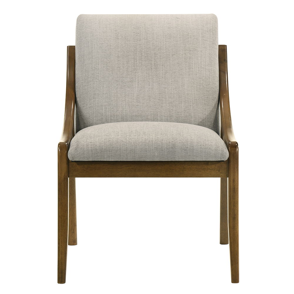 Danzel - Side Chair (Set of 2) - Gray / Vintage Oak