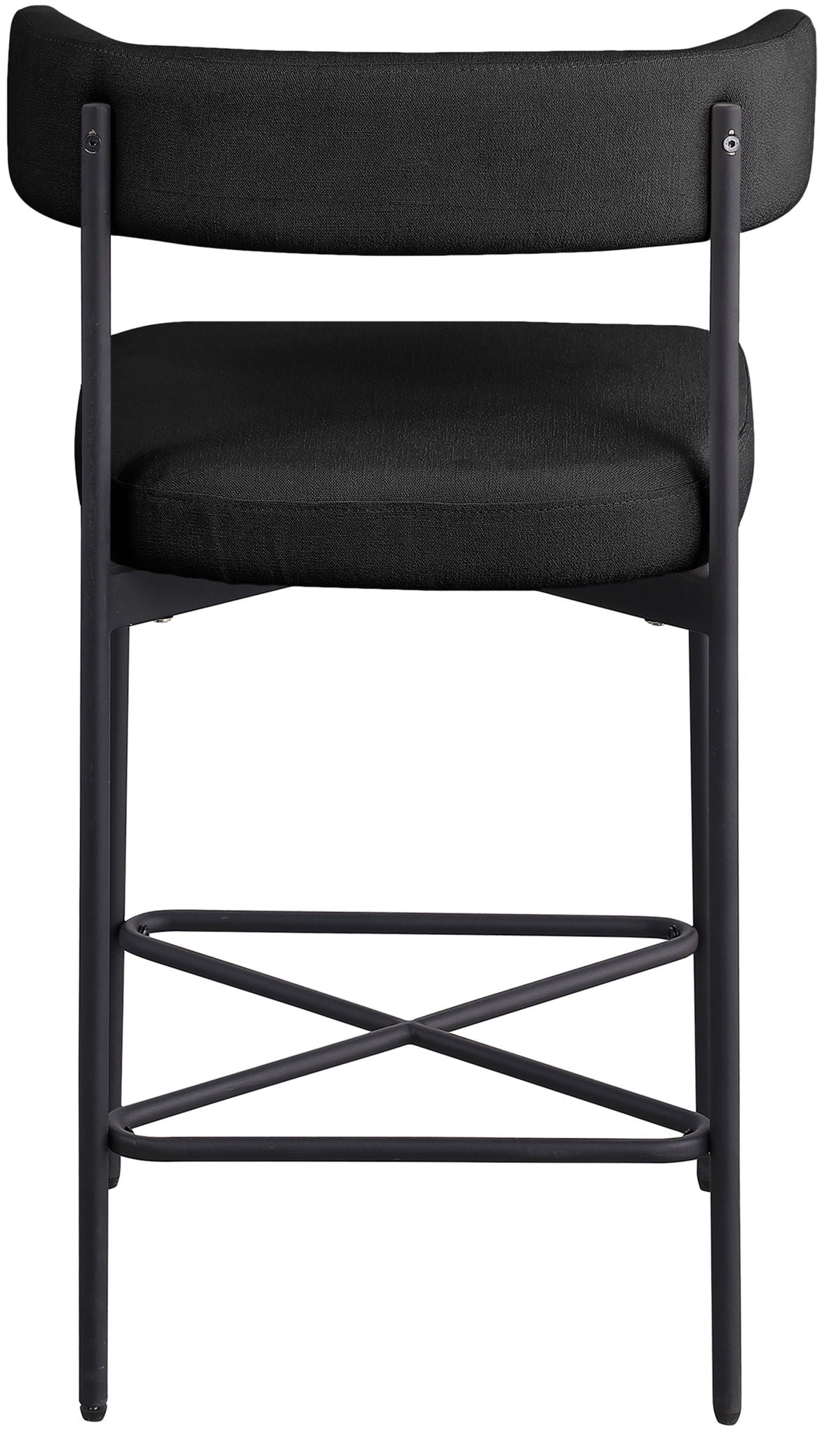 Rivage - Durable Stool With Black Frame (Set of 2) - Urban Living Furniture (Los Angeles, CA)