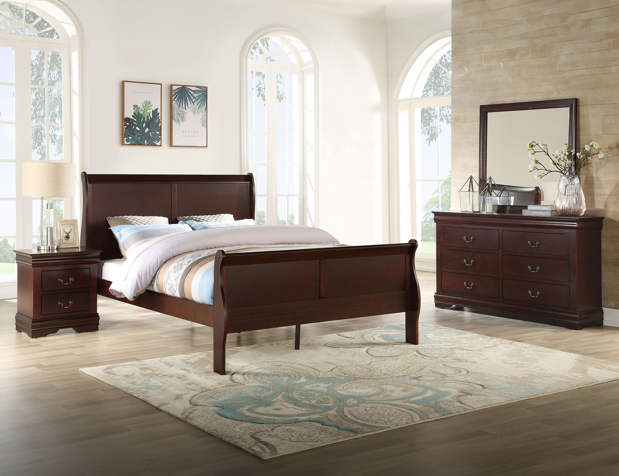 Louis Philip - Bedroom Set - Urban Living Furniture (Los Angeles, CA)