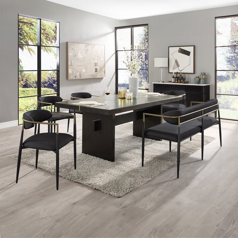 Jaramillo - Chenille Bench - Urban Living Furniture (Los Angeles, CA)