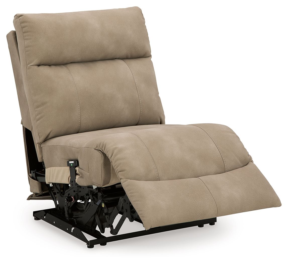 Next-gen Durapella - Sand - Power Armless Recliner With Adj Headrest - Urban Living Furniture (Los Angeles, CA)
