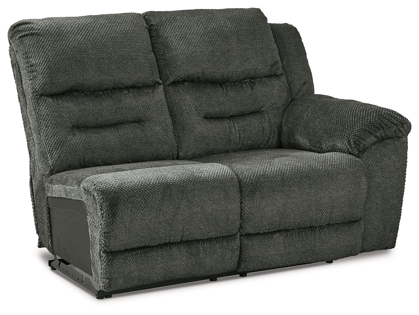 Nettington - Smoke - Raf Power Rec Loveseat - Urban Living Furniture (Los Angeles, CA)