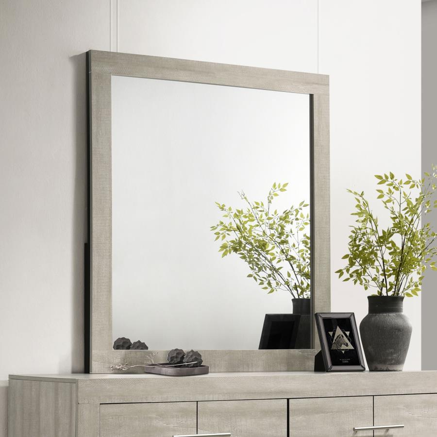 Trenton - Dresser Mirror - Rustic Cream - Urban Living Furniture (Los Angeles, CA)