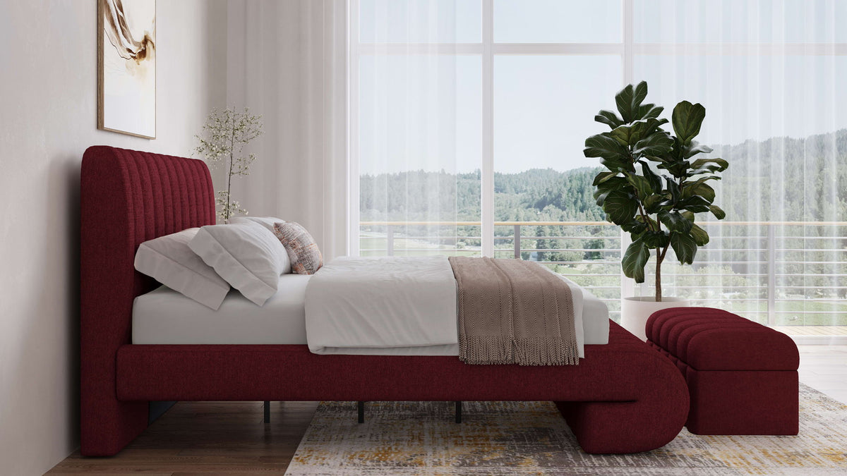 Fam Savage - Maximalist Upholstered Bed
