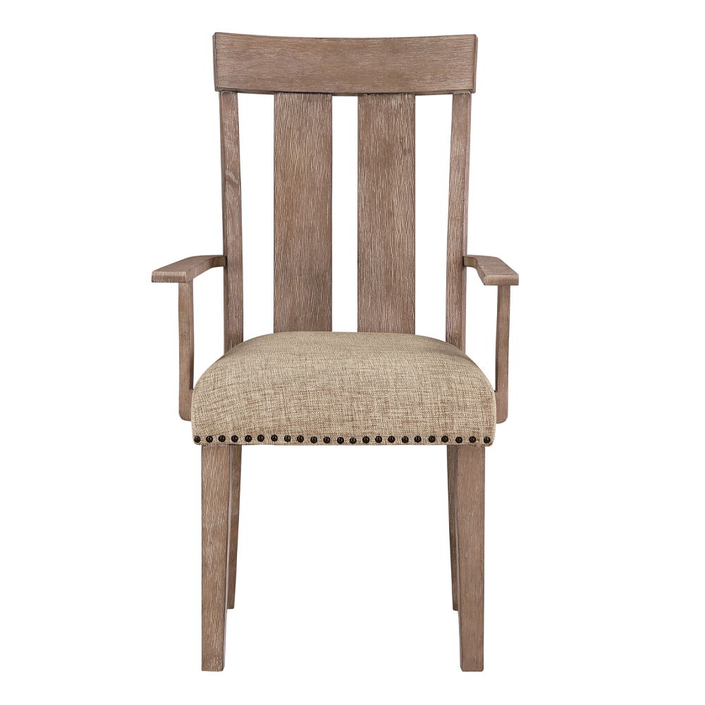 Nathaniel - Arm Chair (Set of 2) - Fabric & Maple - Urban Living Furniture (Los Angeles, CA)