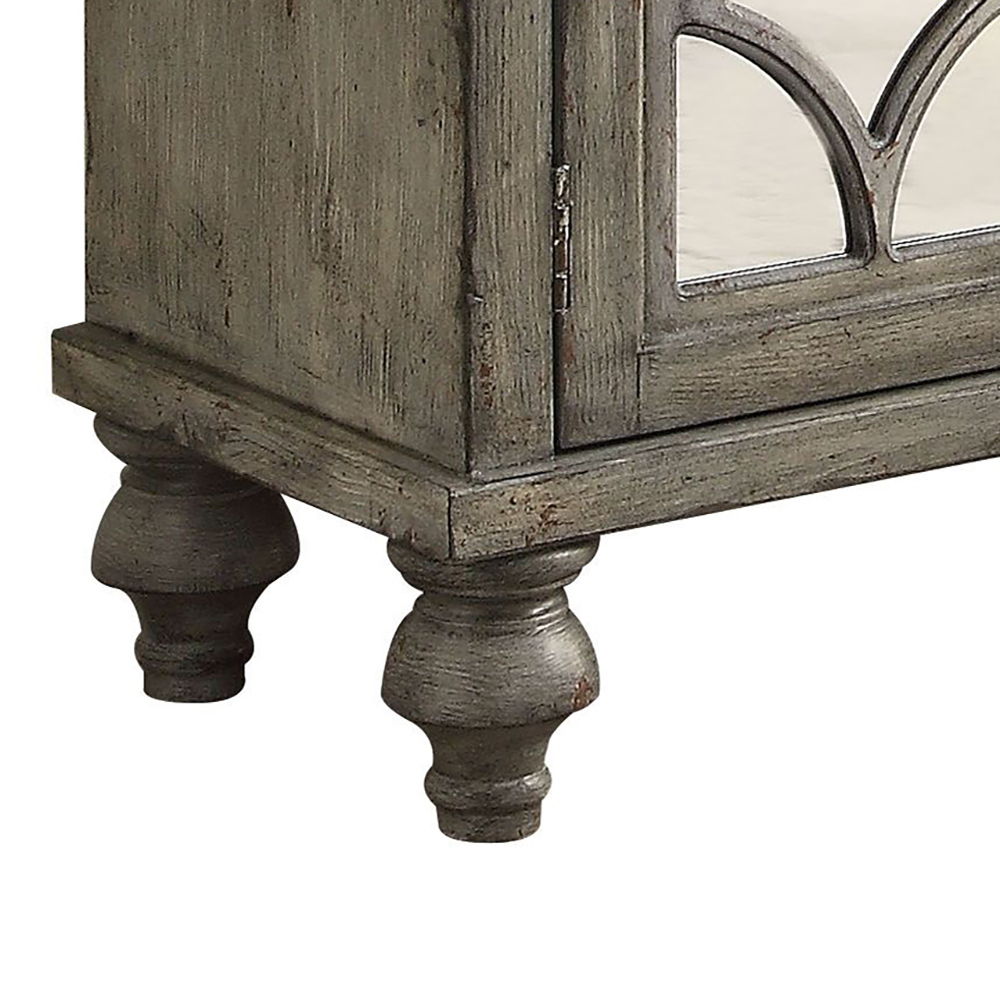 Velika - 37" Console Cabinet - Weathered Gray - Urban Living Furniture (Los Angeles, CA)