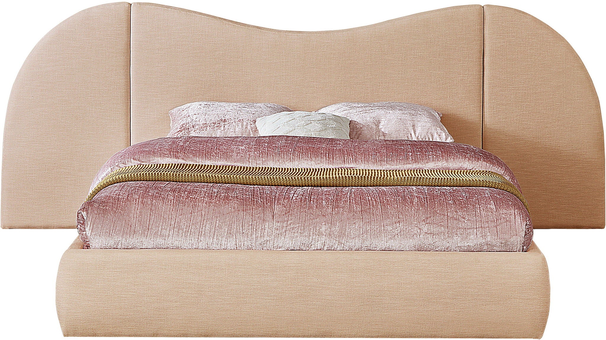 Everest - Linen Fabric Bed - Urban Living Furniture (Los Angeles, CA)