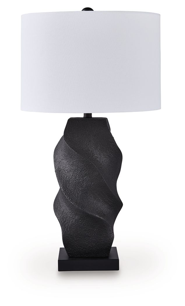 Amillion - Black - Poly Table Lamp - Urban Living Furniture (Los Angeles, CA)