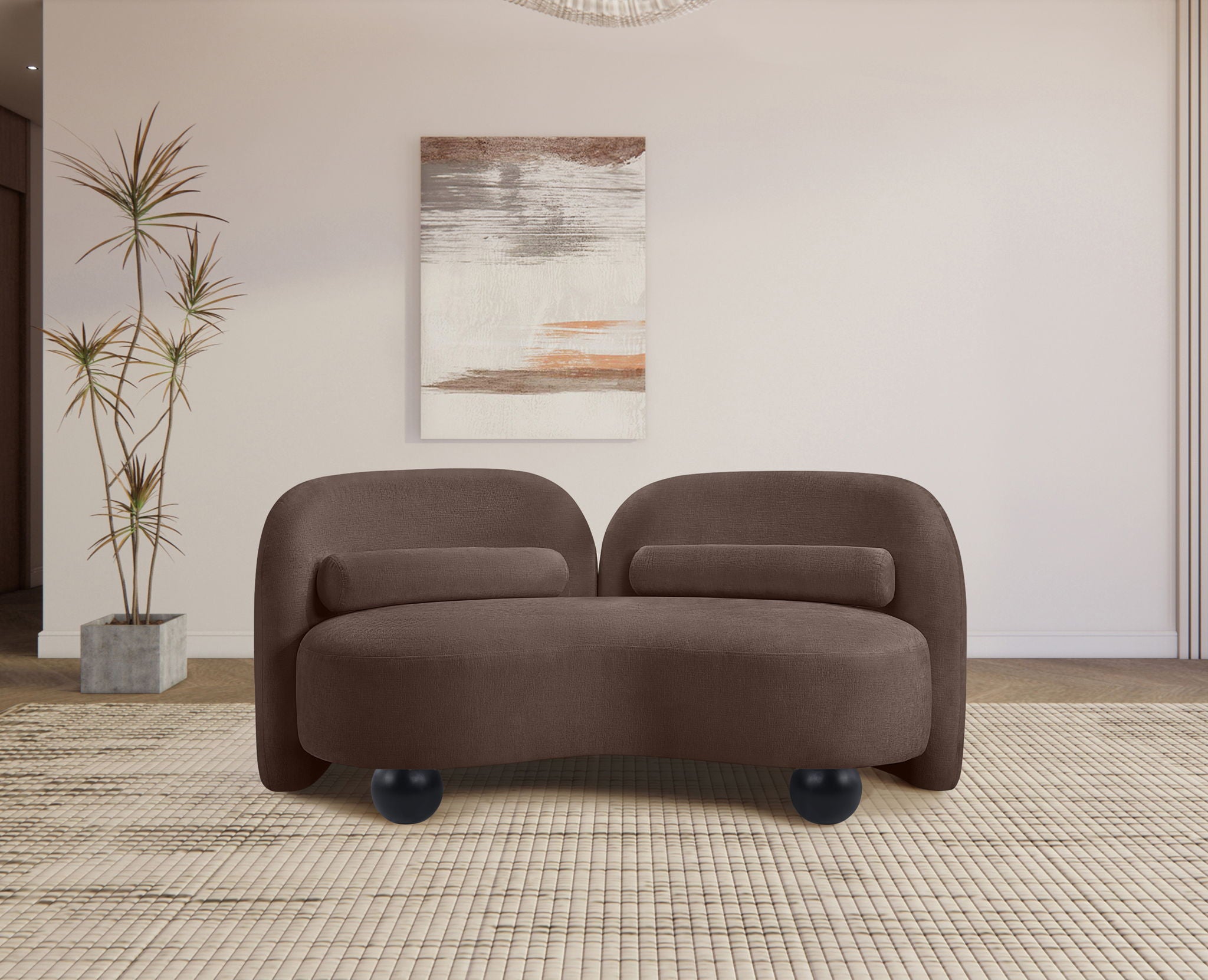 Daphne - Chenille Loveseat - Urban Living Furniture (Los Angeles, CA)