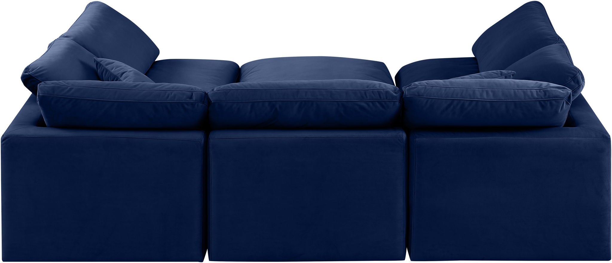 Indulge - Velvet 6 Piece Modular Sectional - Urban Living Furniture (Los Angeles, CA)