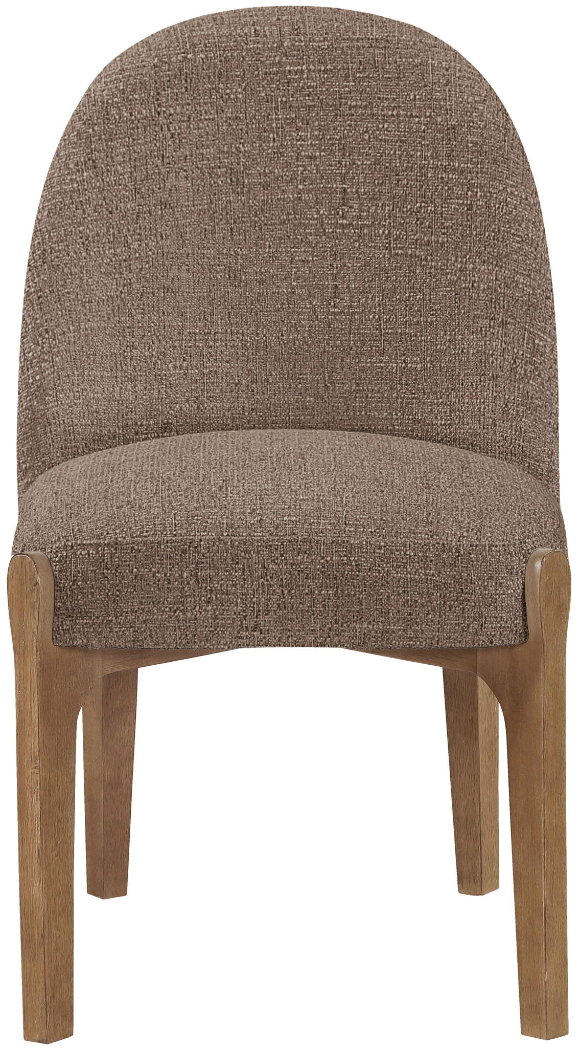 Torino - Upholstered Dining Chair With Brushed Brown Base (Set of 2)