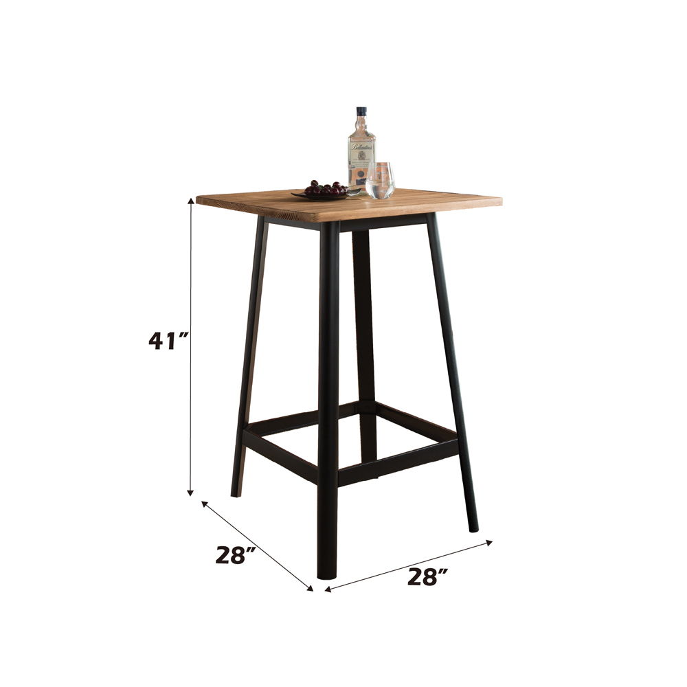 Jacotte - Bar Table - Natural & Black - Urban Living Furniture (Los Angeles, CA)