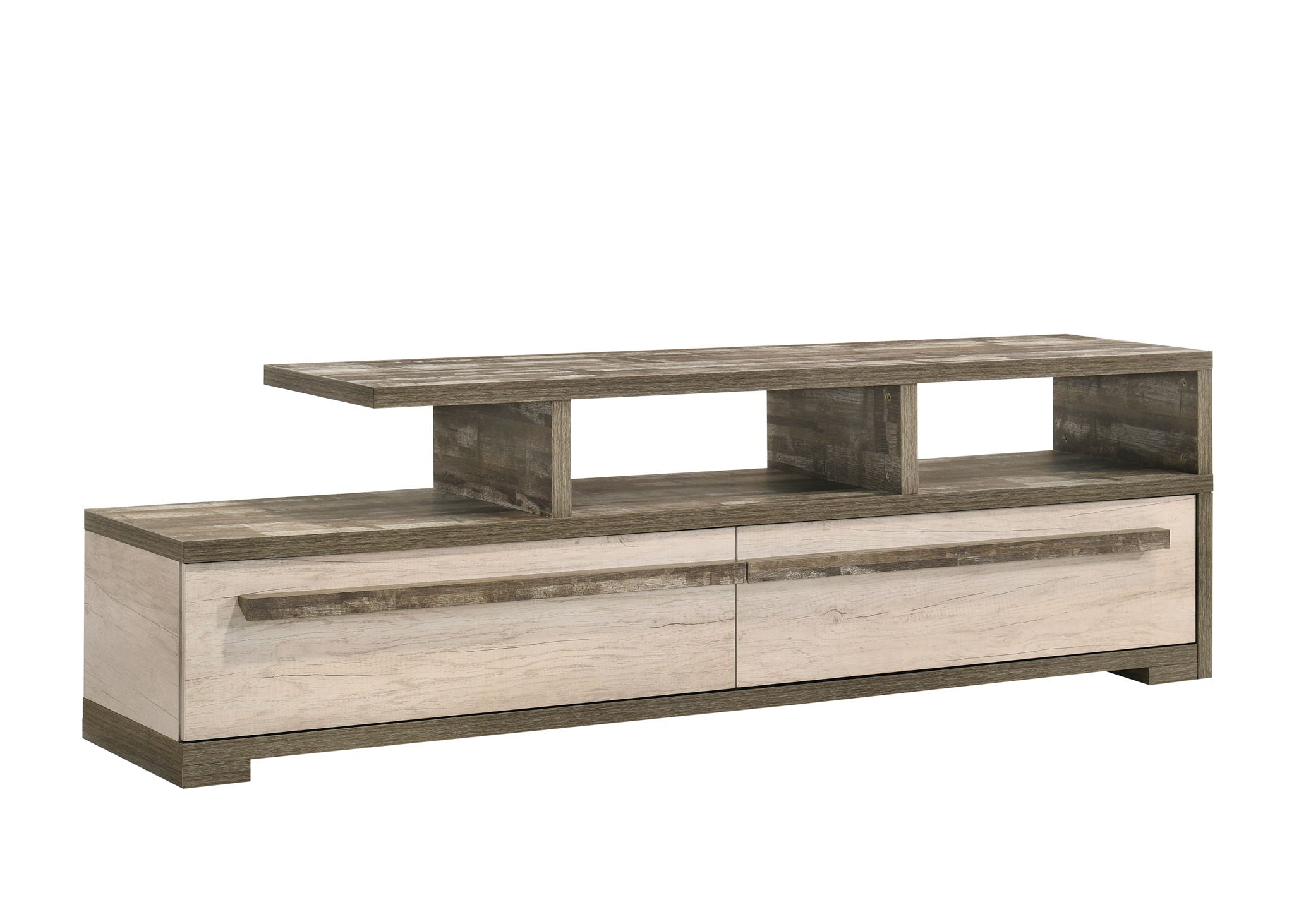 Patterson - TV Stand - Weathered White - Urban Living Furniture (Los Angeles, CA)