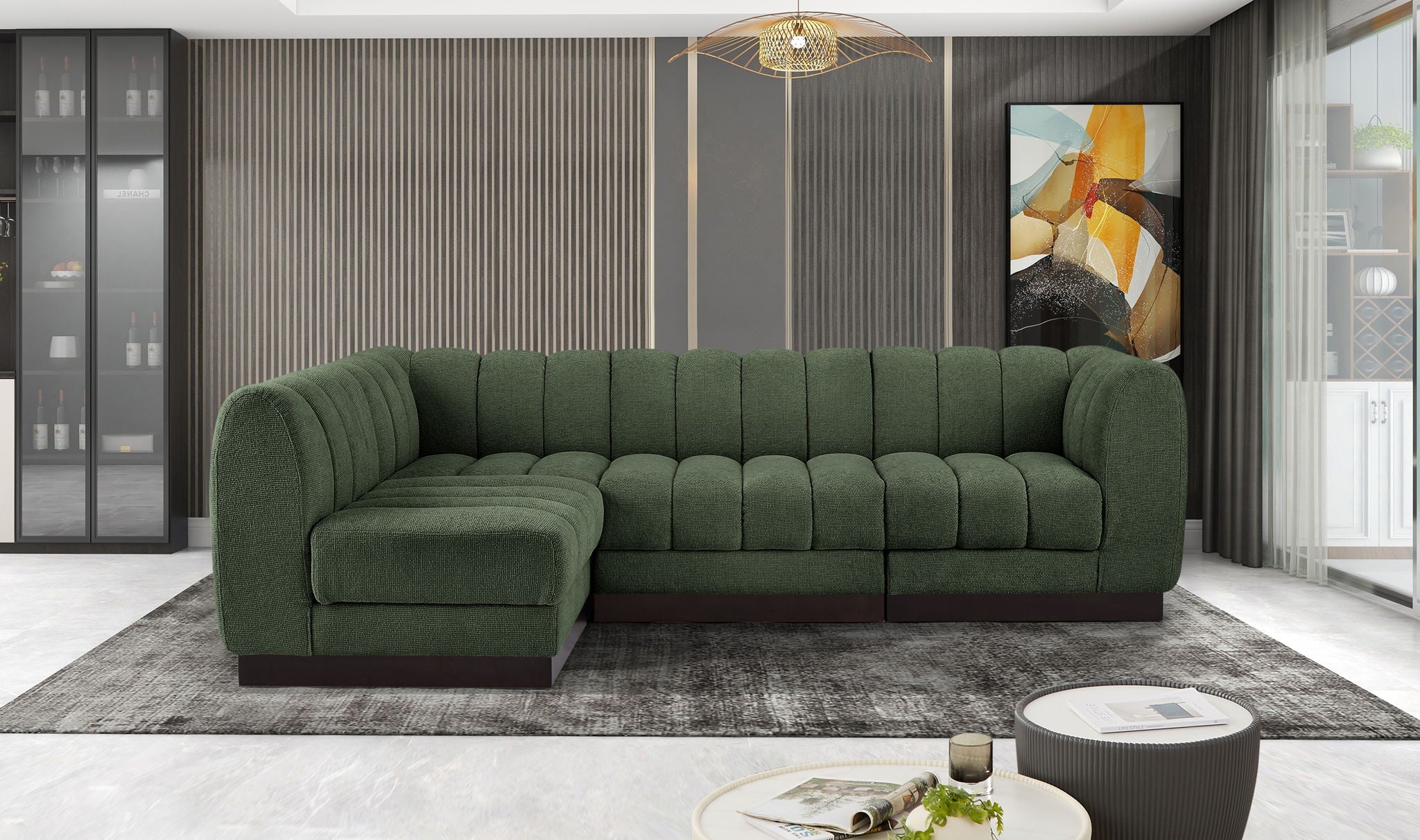 Quinn - 4 Piece Modular Sectional - Urban Living Furniture (Los Angeles, CA)