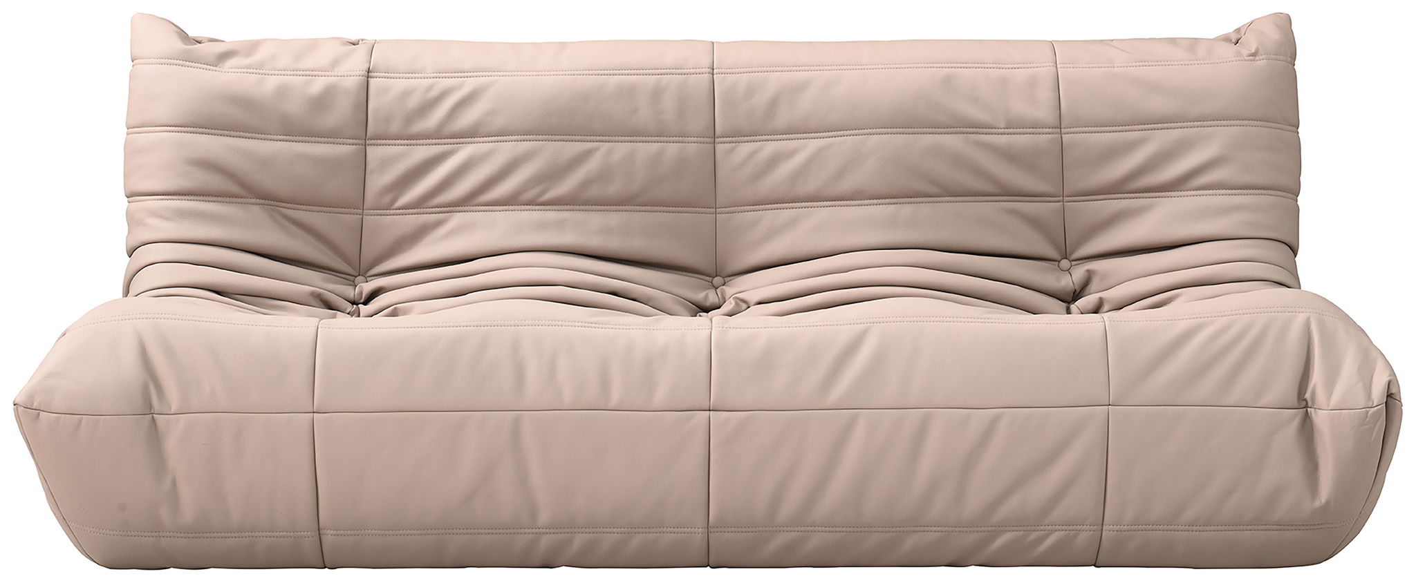 Relax - Vegan Leather 77.75" Upholstered Sofa - Tan - Urban Living Furniture (Los Angeles, CA)