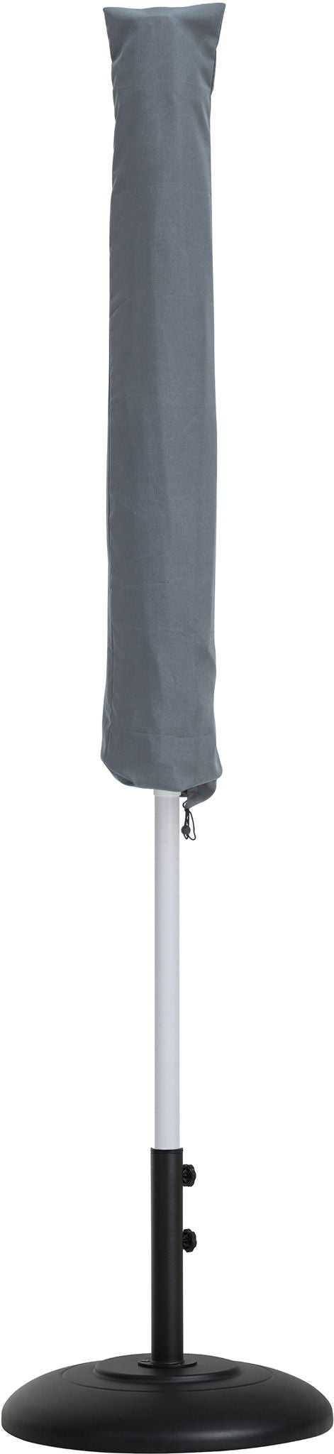 Amalfi - Patio Umbrella - Black Base / White Pole - Urban Living Furniture (Los Angeles, CA)