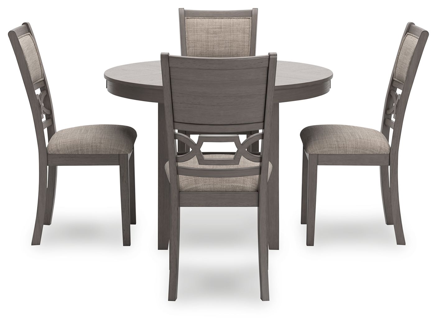 Wrenning - Gray - Dining Room Table Set (Set of 5) - Urban Living Furniture (Los Angeles, CA)