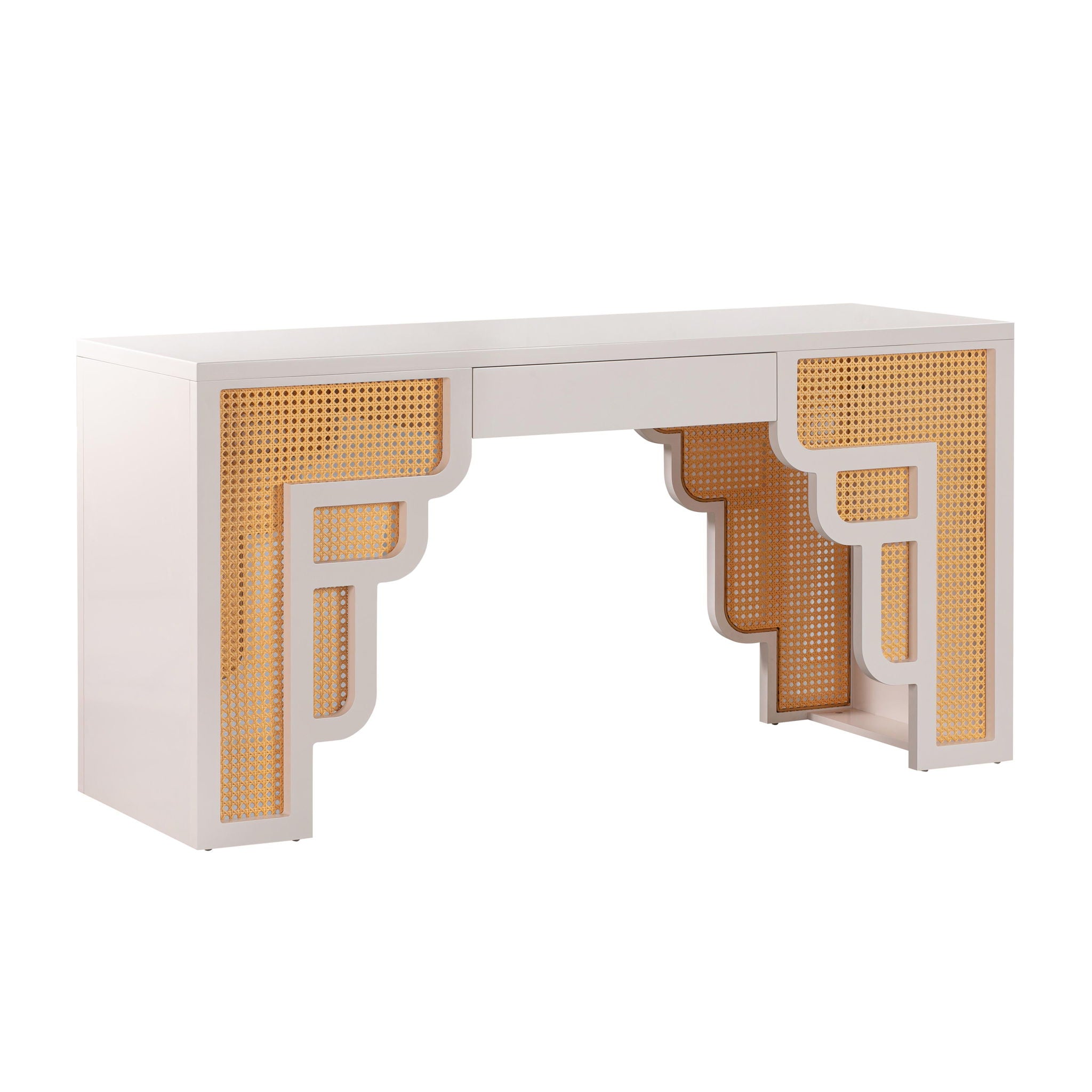 Suzie - Rattan Executive Desk - Urban Living Furniture (Los Angeles, CA)