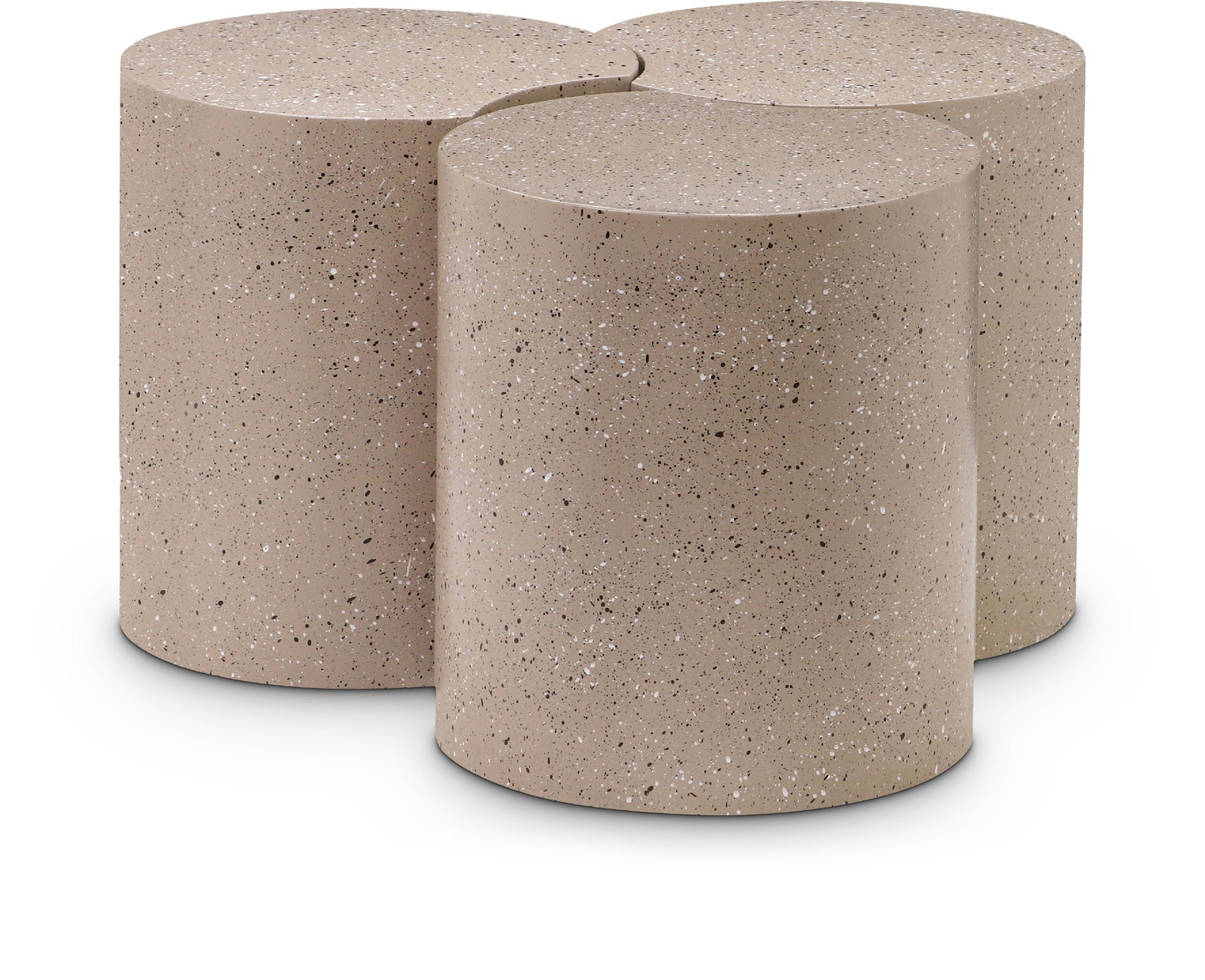 Dimple - 3 Piece Modular Coffee Table - Terazzo Finish - Urban Living Furniture (Los Angeles, CA)