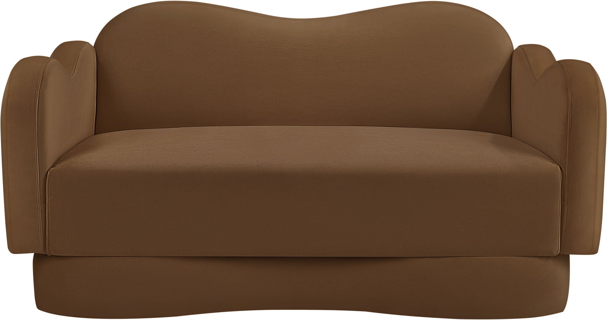 Bloom - Velvet Loveseat - Saddle - Urban Living Furniture (Los Angeles, CA)