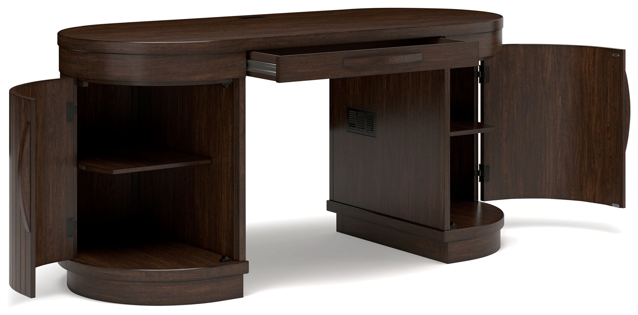 Korestone - Warm Brown - Home Office Desk - Urban Living Furniture (Los Angeles, CA)