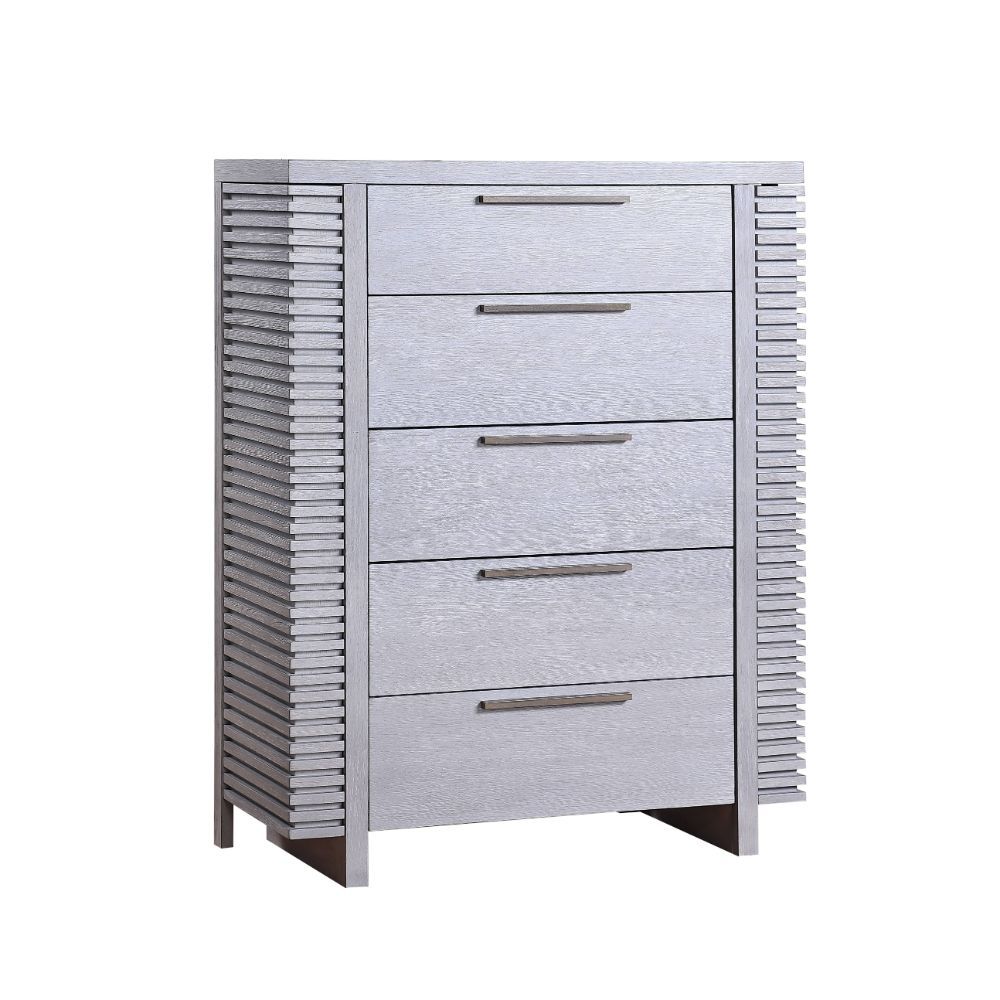 Aromas - Chest With Side Storage - White Oak - Urban Living Furniture (Los Angeles, CA)