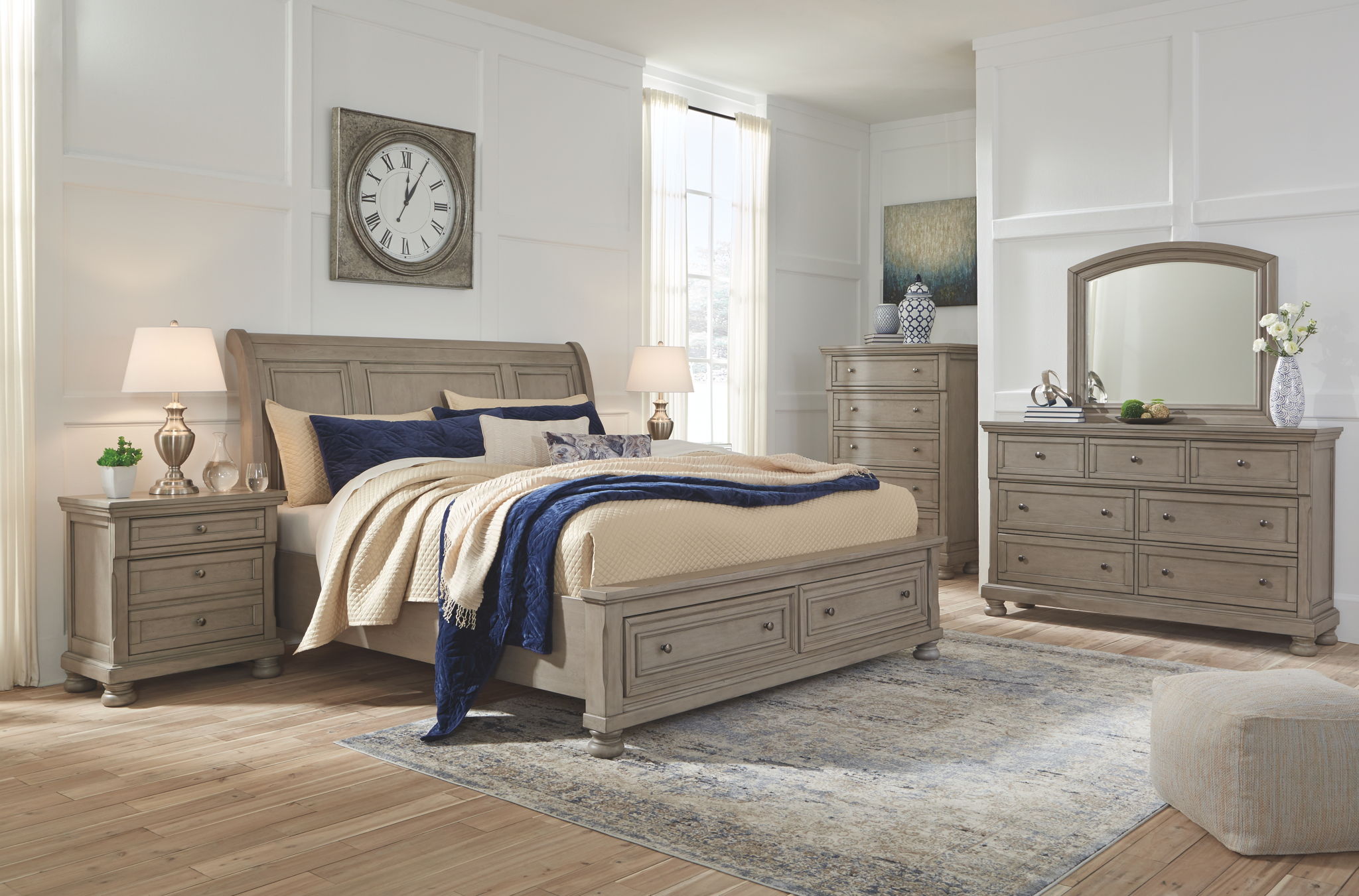 Lettner - Sleigh Bedroom Set - Urban Living Furniture (Los Angeles, CA)