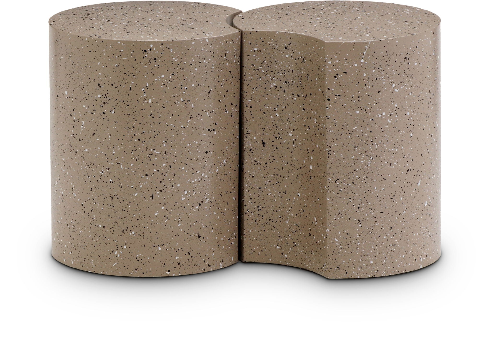 Dimple - 2 Piece Modular End Table - Terazzo Finish - Urban Living Furniture (Los Angeles, CA)