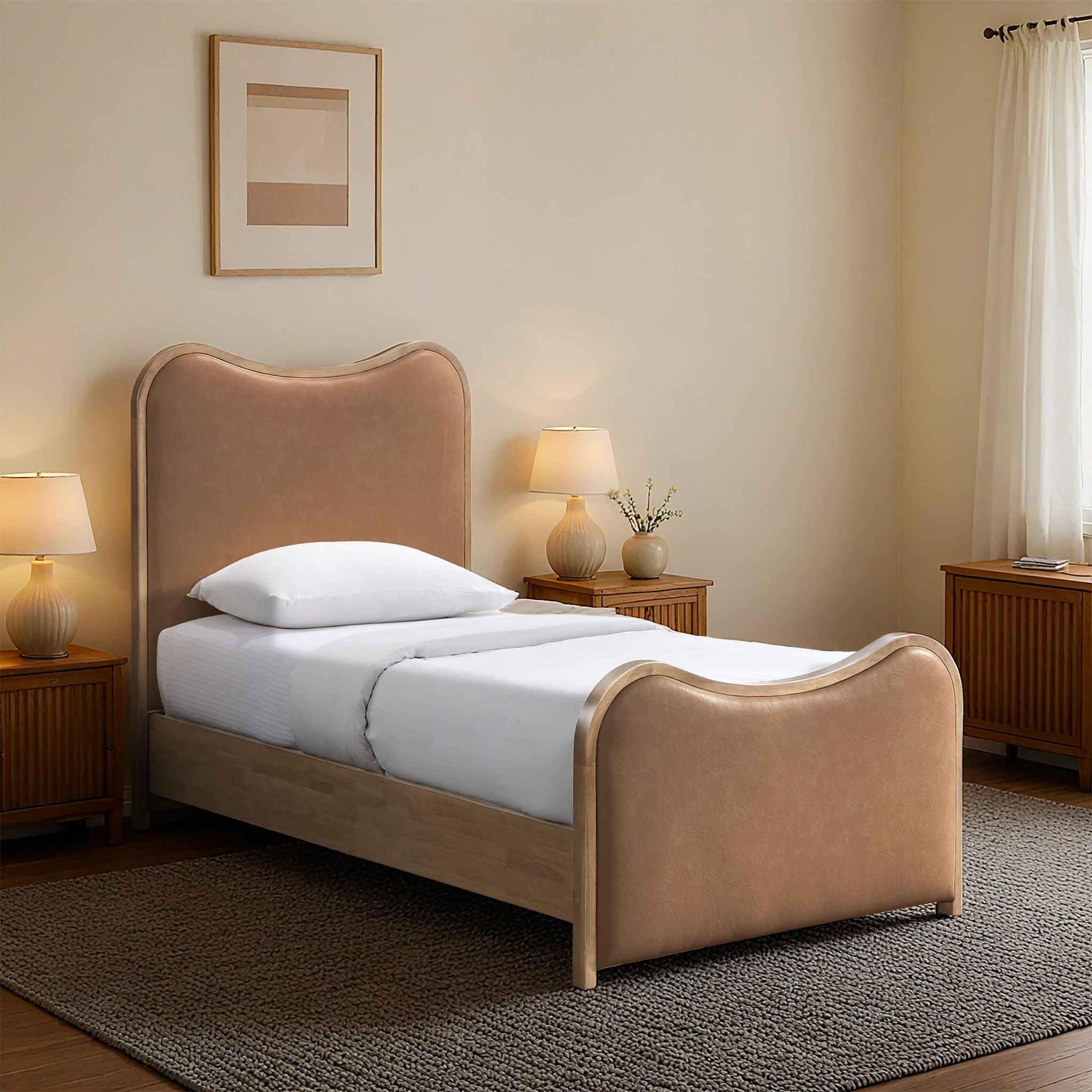 Arvada - Vegan Leather Bed - Urban Living Furniture (Los Angeles, CA)