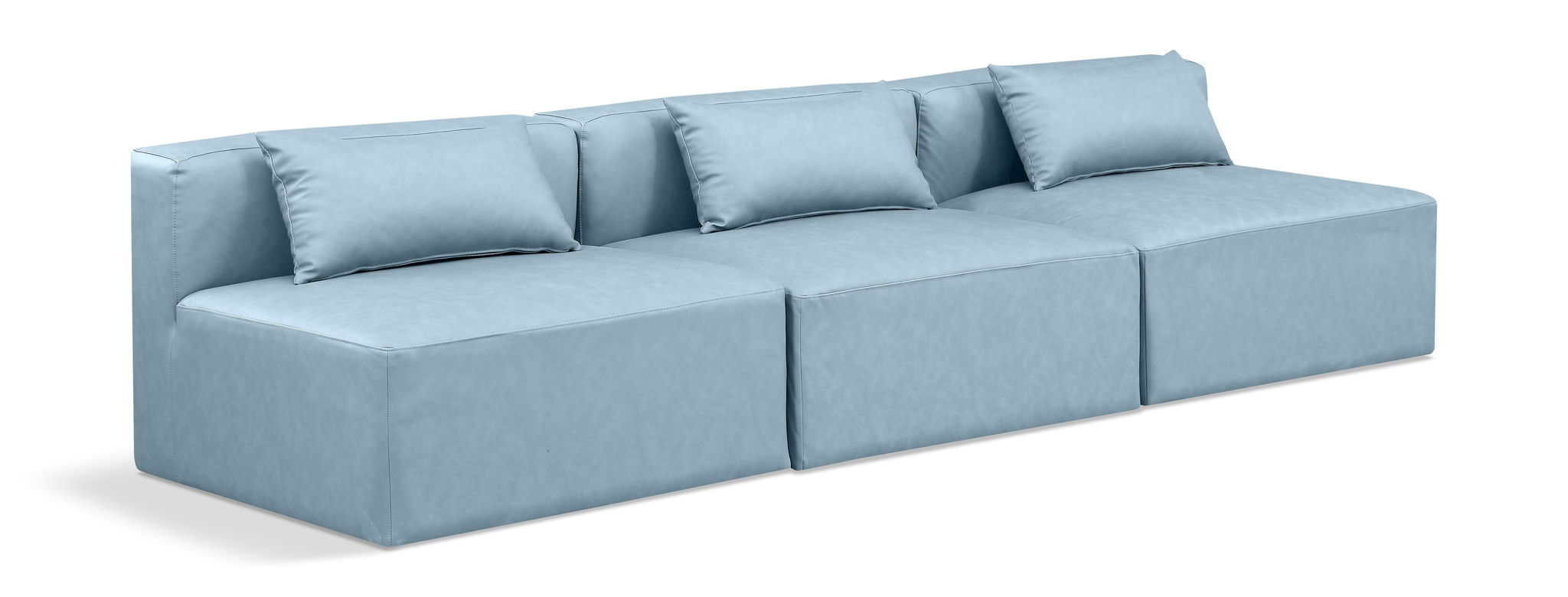 Cube - Modular 3 Seat Armless Sofa - Urban Living Furniture (Los Angeles, CA)